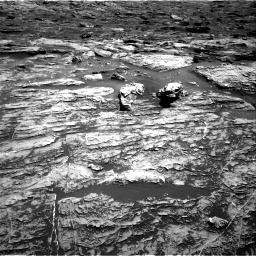 Nasa's Mars rover Curiosity acquired this image using its Right Navigation Camera on Sol 1807, at drive 2882, site number 65