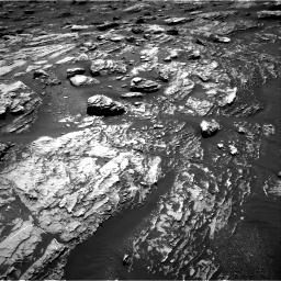 Nasa's Mars rover Curiosity acquired this image using its Right Navigation Camera on Sol 1807, at drive 2918, site number 65
