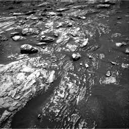 Nasa's Mars rover Curiosity acquired this image using its Right Navigation Camera on Sol 1807, at drive 2924, site number 65