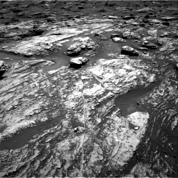 Nasa's Mars rover Curiosity acquired this image using its Right Navigation Camera on Sol 1807, at drive 2942, site number 65