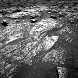 Nasa's Mars rover Curiosity acquired this image using its Right Navigation Camera on Sol 1807, at drive 2948, site number 65