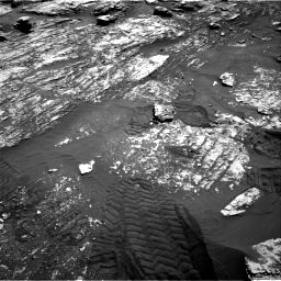 Nasa's Mars rover Curiosity acquired this image using its Right Navigation Camera on Sol 1807, at drive 2960, site number 65