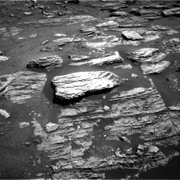 Nasa's Mars rover Curiosity acquired this image using its Right Navigation Camera on Sol 1807, at drive 3008, site number 65
