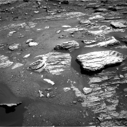 Nasa's Mars rover Curiosity acquired this image using its Right Navigation Camera on Sol 1807, at drive 3014, site number 65