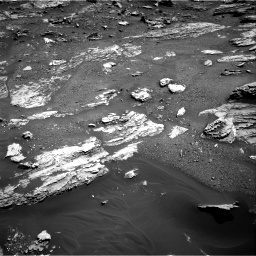 Nasa's Mars rover Curiosity acquired this image using its Right Navigation Camera on Sol 1807, at drive 3032, site number 65
