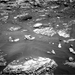 Nasa's Mars rover Curiosity acquired this image using its Right Navigation Camera on Sol 1807, at drive 3062, site number 65