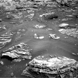 Nasa's Mars rover Curiosity acquired this image using its Right Navigation Camera on Sol 1807, at drive 3068, site number 65