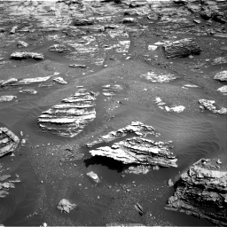 Nasa's Mars rover Curiosity acquired this image using its Right Navigation Camera on Sol 1807, at drive 3074, site number 65