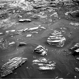 Nasa's Mars rover Curiosity acquired this image using its Right Navigation Camera on Sol 1807, at drive 3086, site number 65