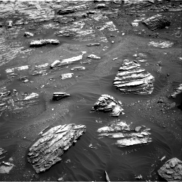 Nasa's Mars rover Curiosity acquired this image using its Right Navigation Camera on Sol 1807, at drive 3098, site number 65
