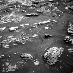 Nasa's Mars rover Curiosity acquired this image using its Right Navigation Camera on Sol 1807, at drive 3104, site number 65