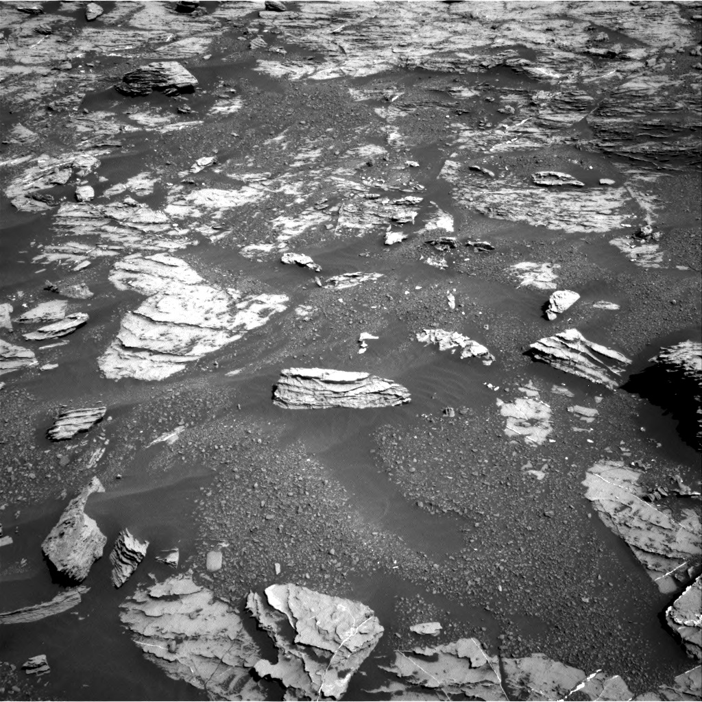 Nasa's Mars rover Curiosity acquired this image using its Right Navigation Camera on Sol 1807, at drive 3152, site number 65