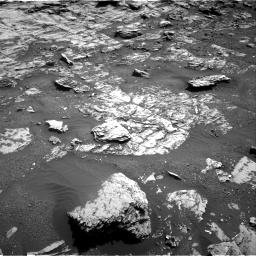 Nasa's Mars rover Curiosity acquired this image using its Right Navigation Camera on Sol 1807, at drive 3170, site number 65