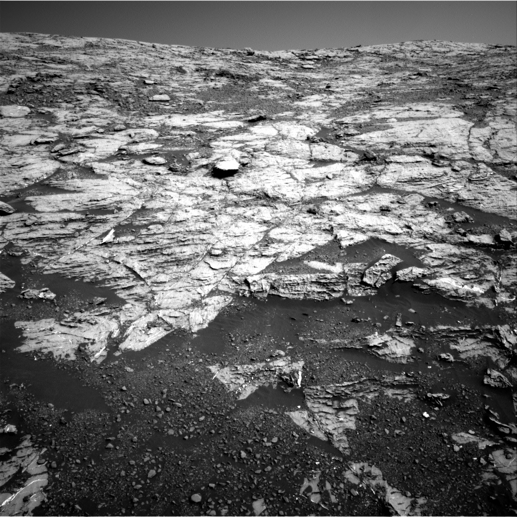 Nasa's Mars rover Curiosity acquired this image using its Right Navigation Camera on Sol 1807, at drive 3200, site number 65