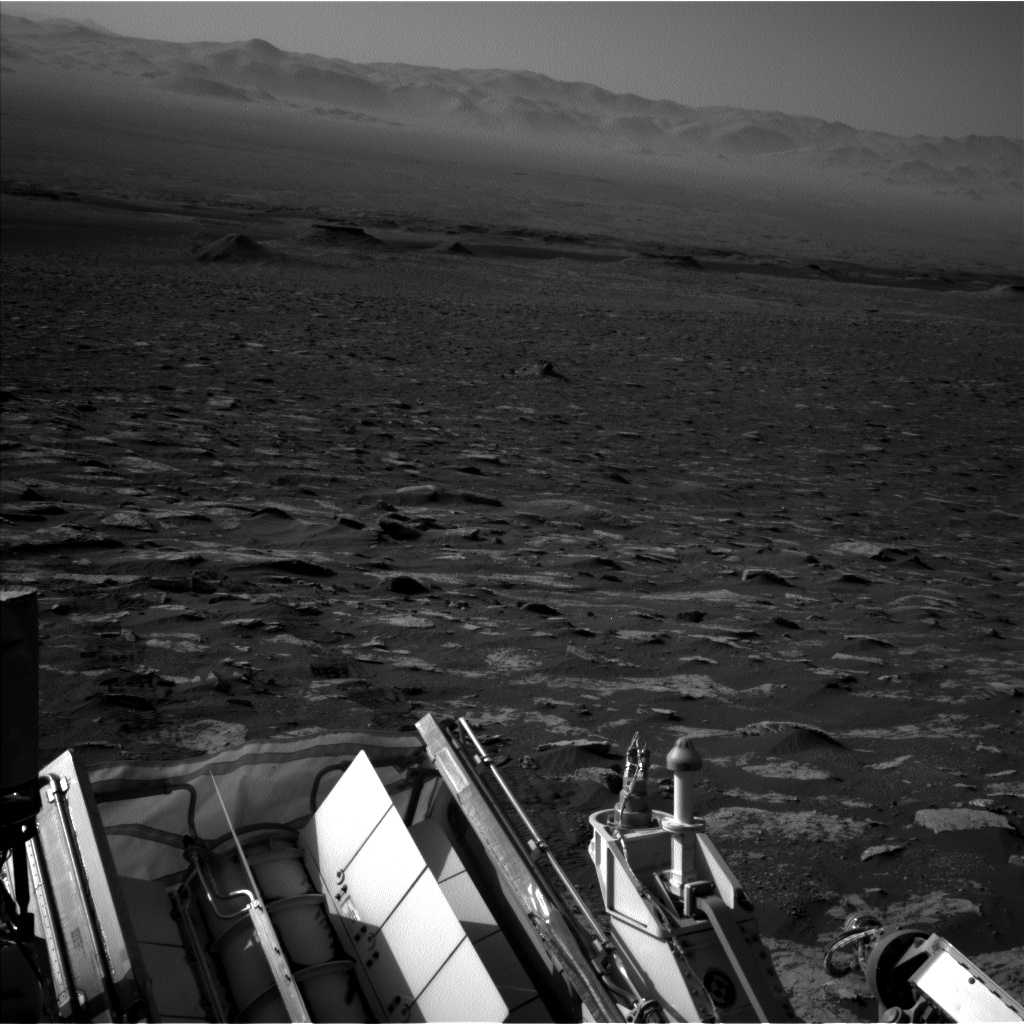 Nasa's Mars rover Curiosity acquired this image using its Left Navigation Camera on Sol 1809, at drive 3308, site number 65