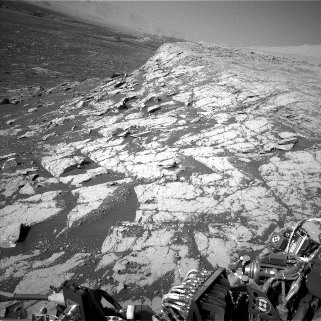 This image was taken by Left Navigation Camera onboard NASA's Mars rover Curiosity on Sol 1809. 