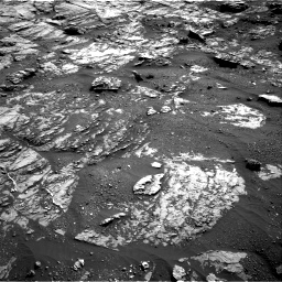 Nasa's Mars rover Curiosity acquired this image using its Right Navigation Camera on Sol 1809, at drive 3218, site number 65