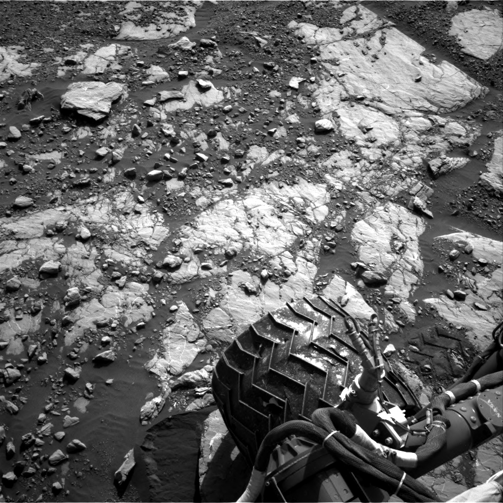 Nasa's Mars rover Curiosity acquired this image using its Right Navigation Camera on Sol 1809, at drive 3308, site number 65