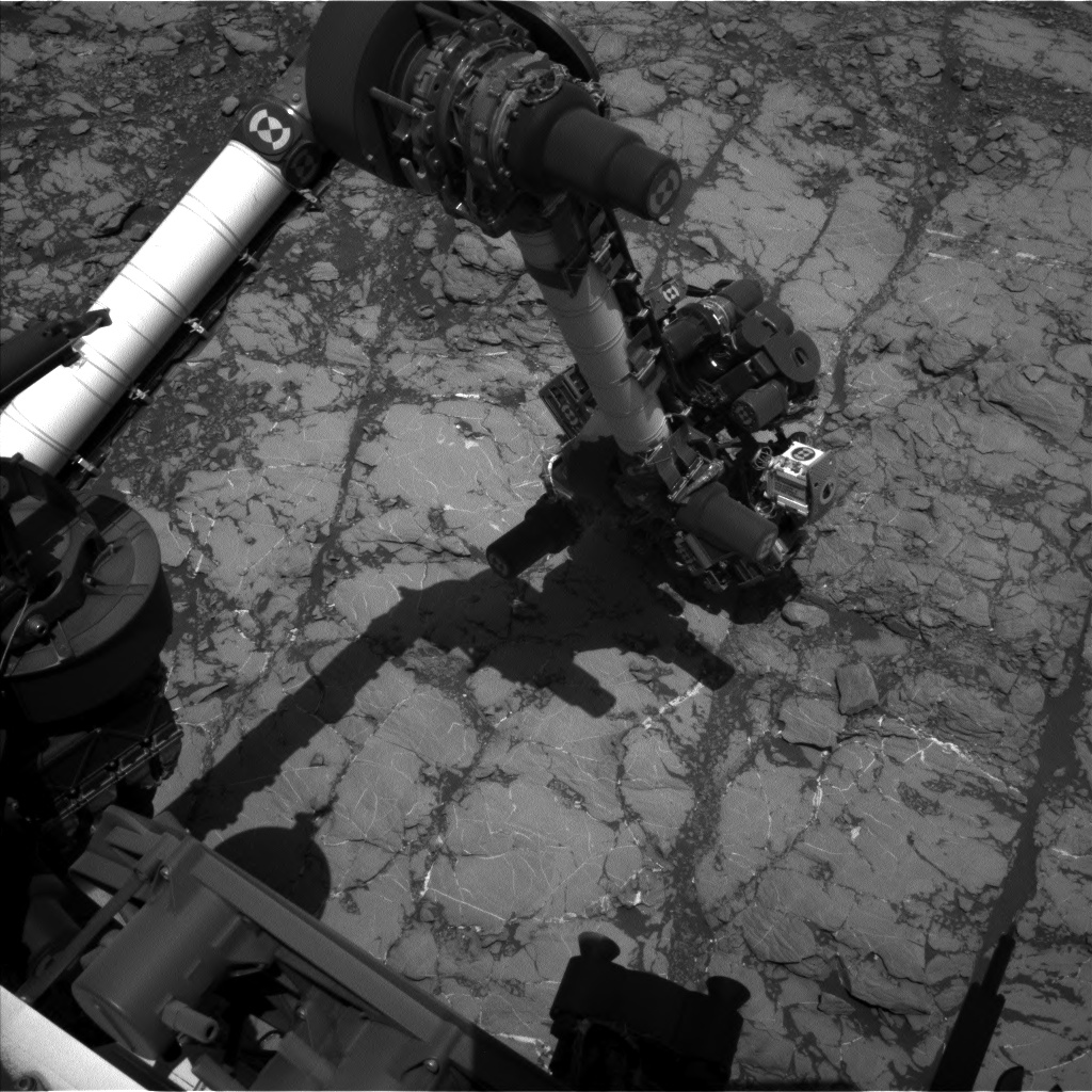 Nasa's Mars rover Curiosity acquired this image using its Left Navigation Camera on Sol 1811, at drive 3308, site number 65