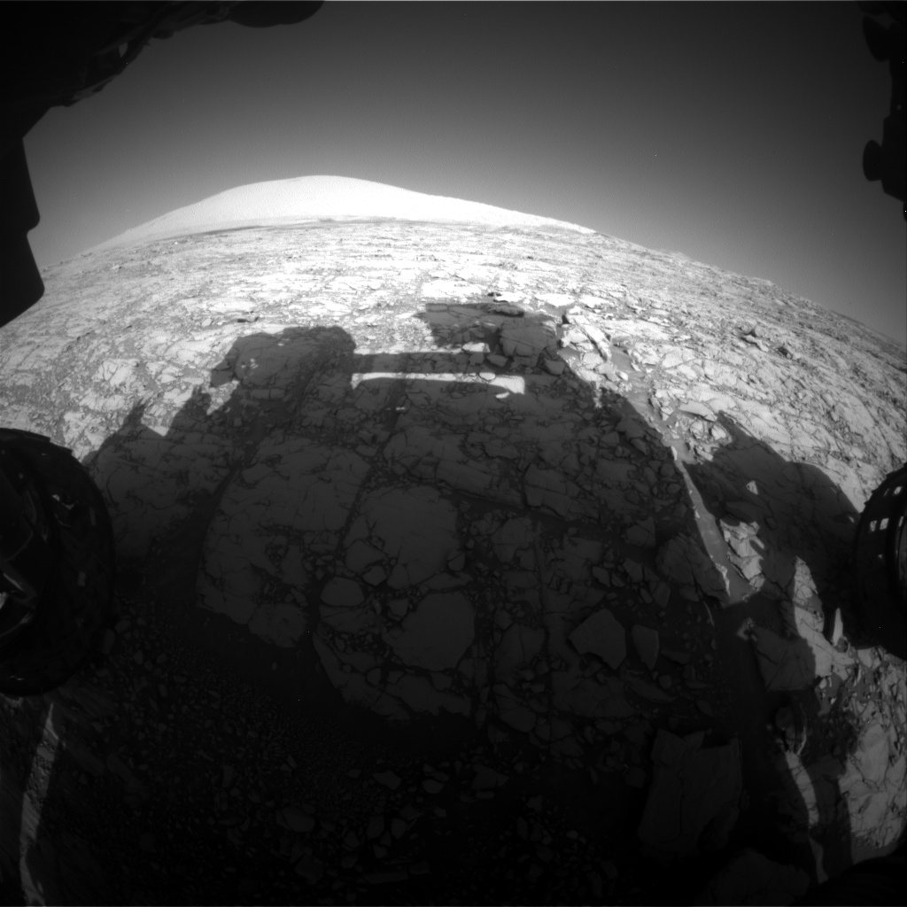 Nasa's Mars rover Curiosity acquired this image using its Front Hazard Avoidance Camera (Front Hazcam) on Sol 1812, at drive 0, site number 66