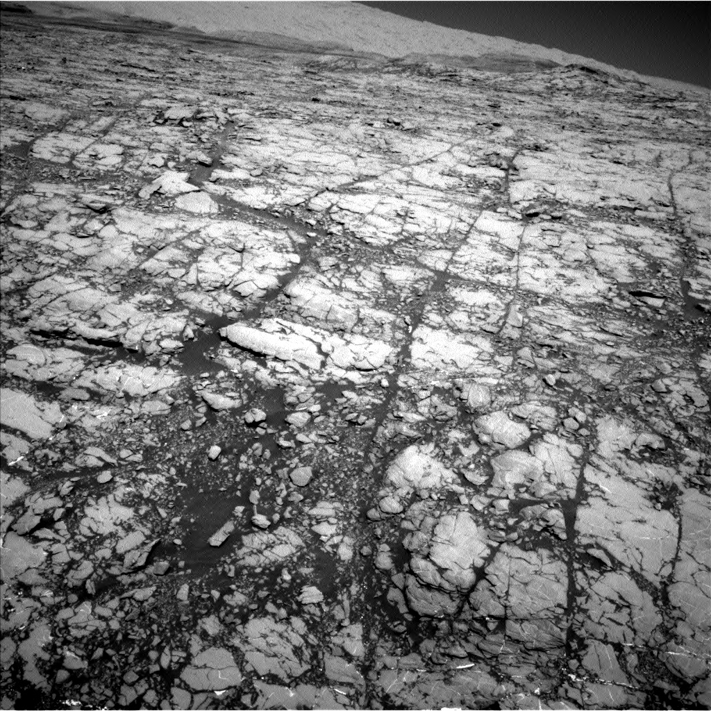 Nasa's Mars rover Curiosity acquired this image using its Left Navigation Camera on Sol 1812, at drive 3326, site number 65