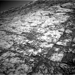 Nasa's Mars rover Curiosity acquired this image using its Left Navigation Camera on Sol 1812, at drive 3350, site number 65