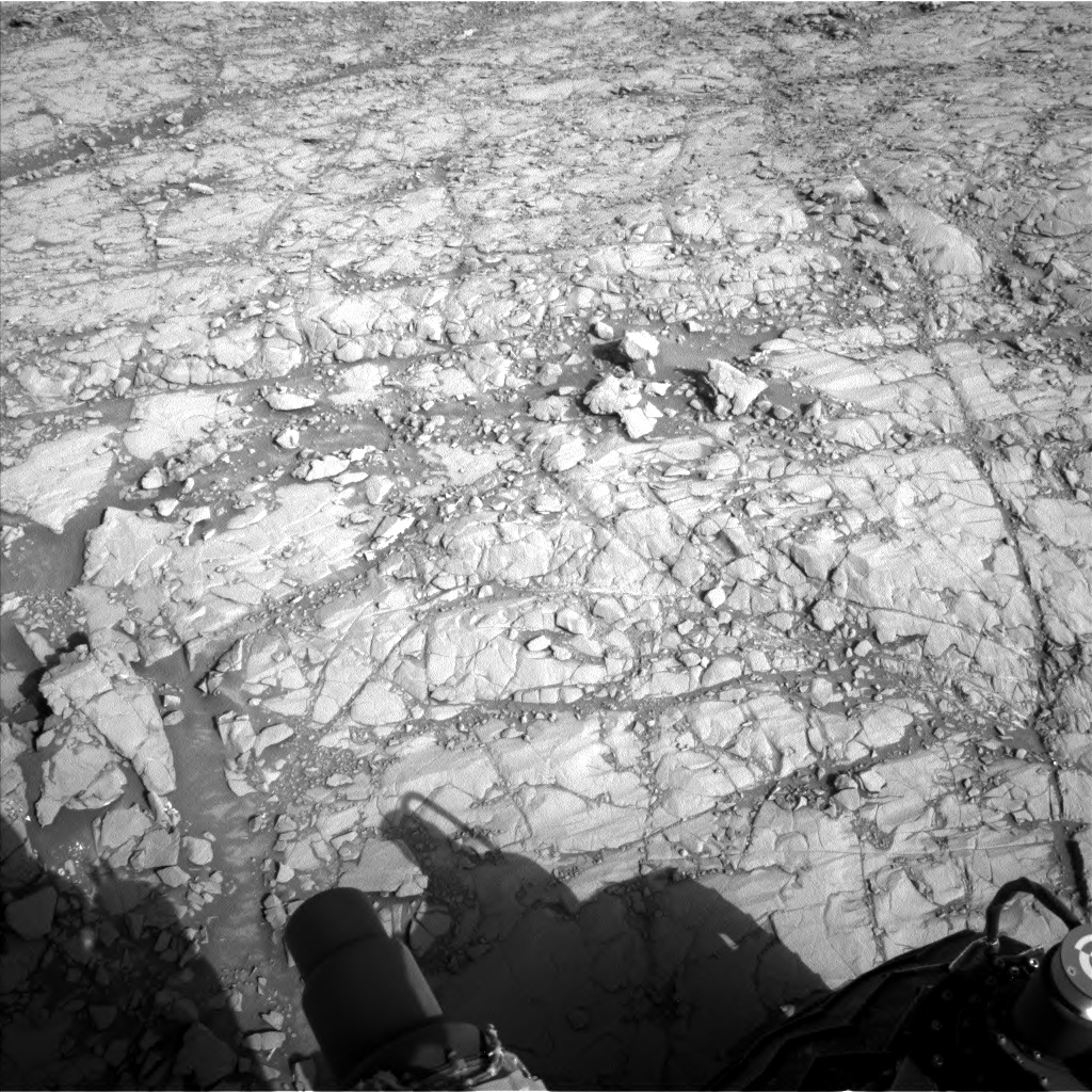 Nasa's Mars rover Curiosity acquired this image using its Left Navigation Camera on Sol 1812, at drive 0, site number 66