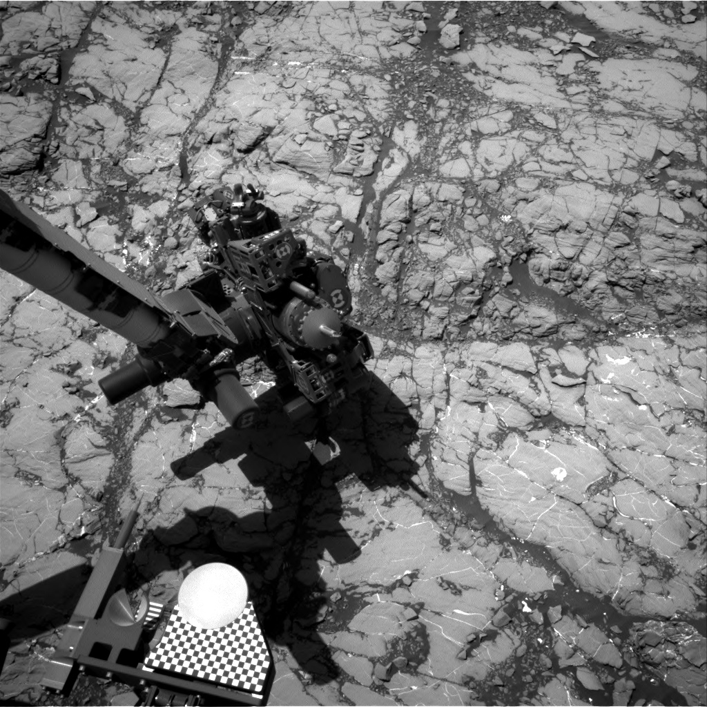 Nasa's Mars rover Curiosity acquired this image using its Right Navigation Camera on Sol 1812, at drive 3308, site number 65