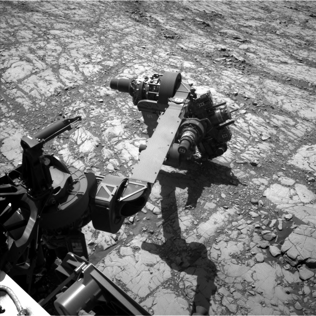 Nasa's Mars rover Curiosity acquired this image using its Left Navigation Camera on Sol 1814, at drive 0, site number 66