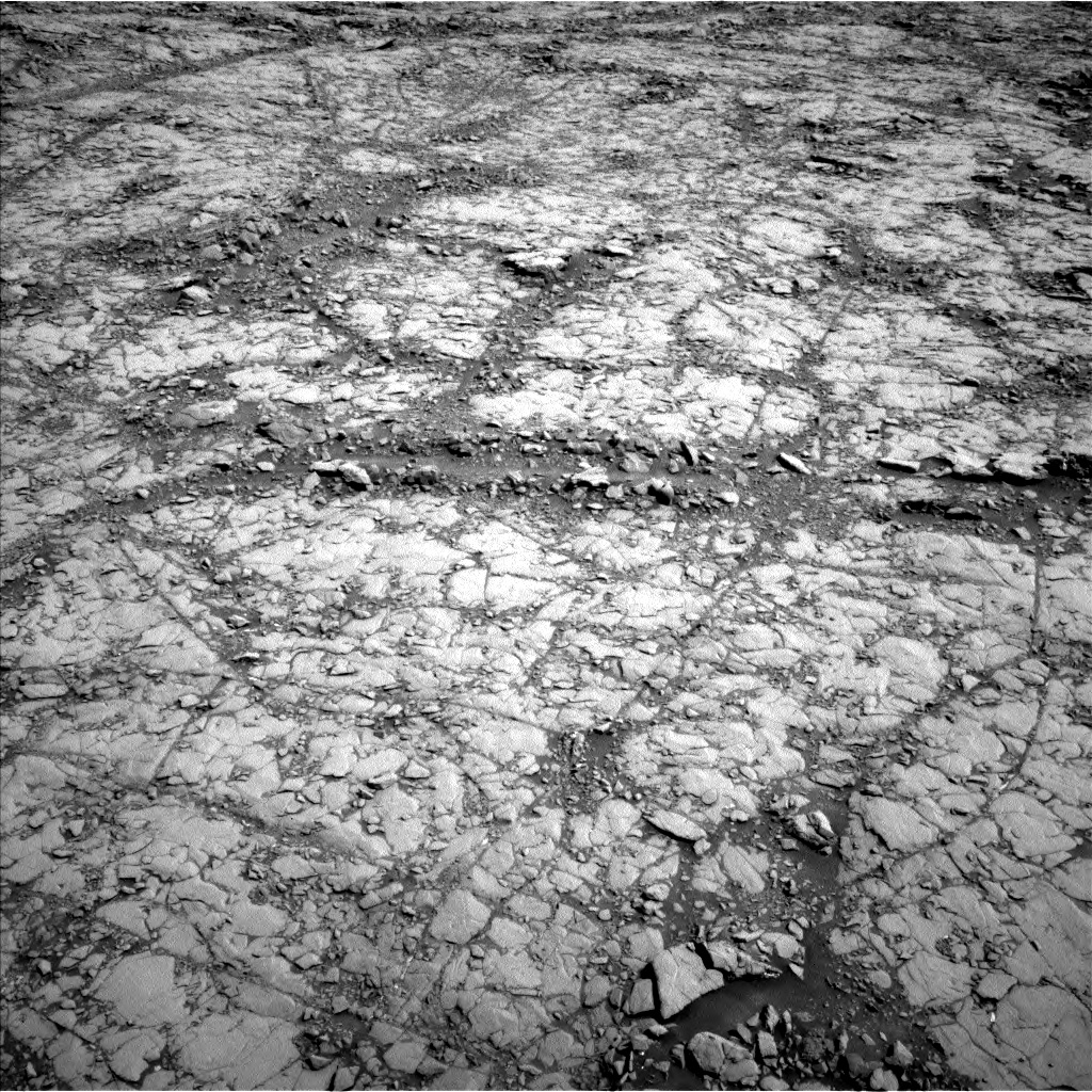 Nasa's Mars rover Curiosity acquired this image using its Left Navigation Camera on Sol 1814, at drive 54, site number 66