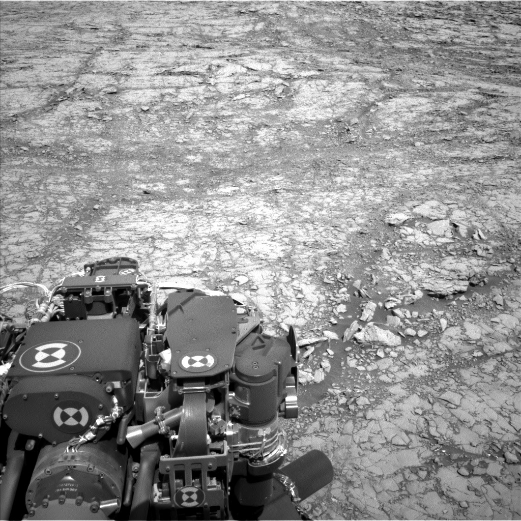 Nasa's Mars rover Curiosity acquired this image using its Left Navigation Camera on Sol 1814, at drive 84, site number 66