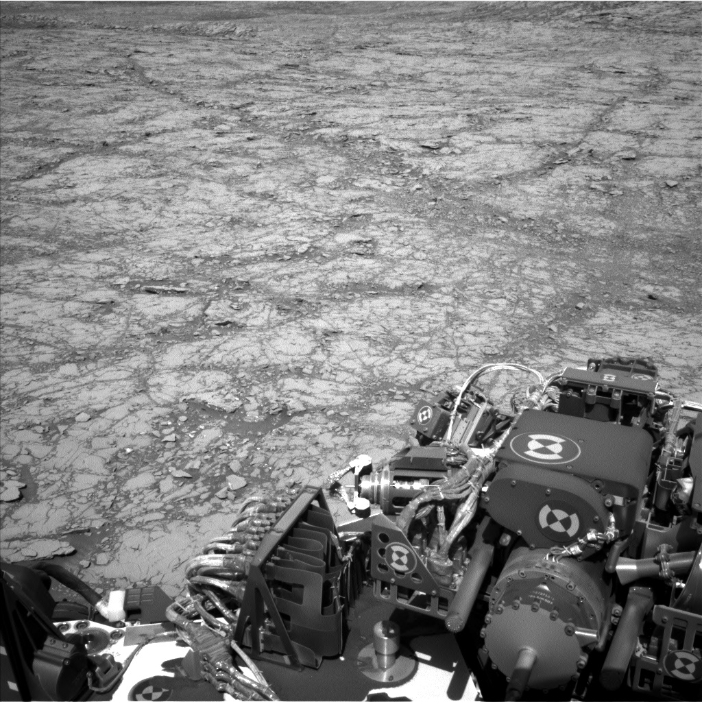 Nasa's Mars rover Curiosity acquired this image using its Left Navigation Camera on Sol 1814, at drive 84, site number 66