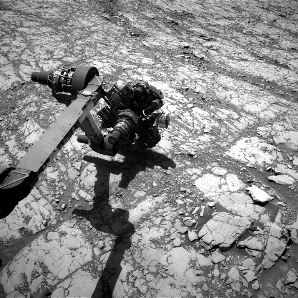 Nasa's Mars rover Curiosity acquired this image using its Right Navigation Camera on Sol 1814, at drive 0, site number 66
