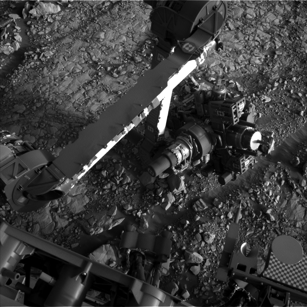 Nasa's Mars rover Curiosity acquired this image using its Left Navigation Camera on Sol 1816, at drive 84, site number 66