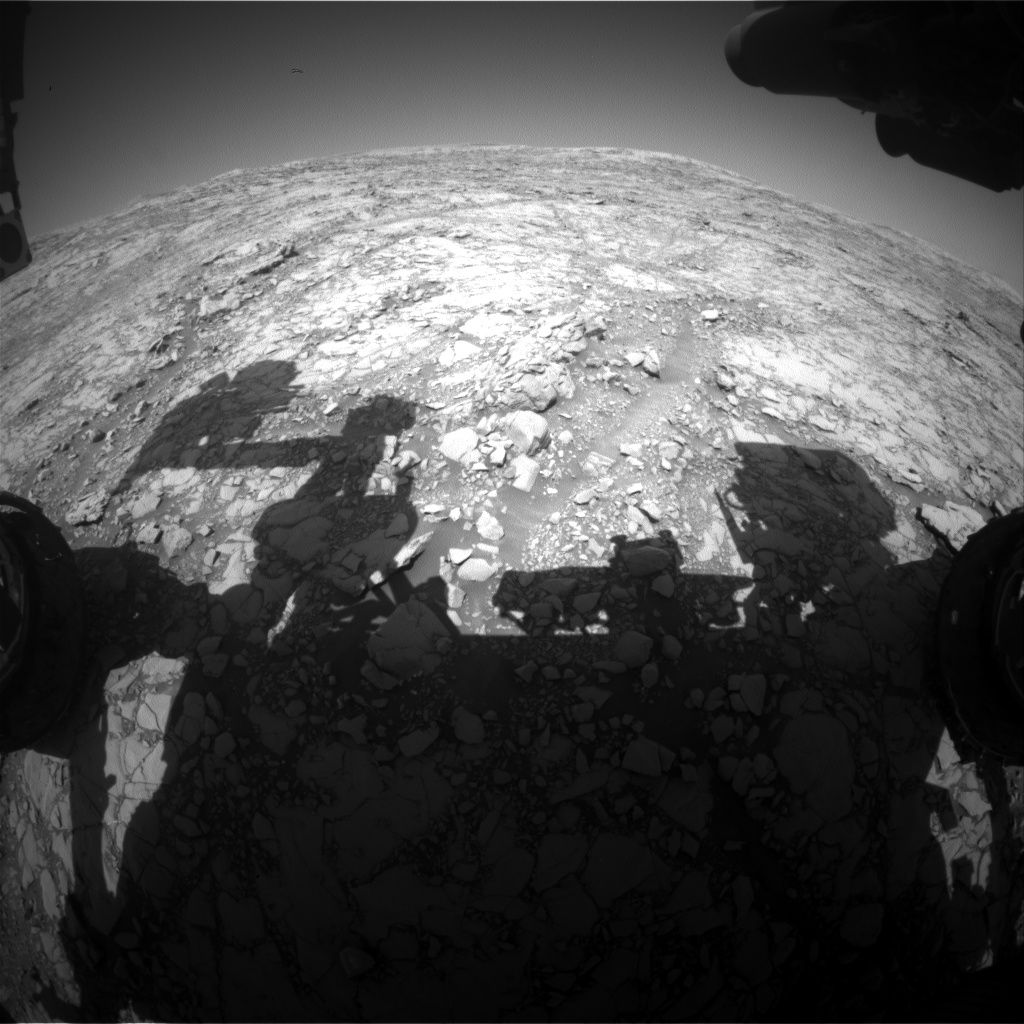 Nasa's Mars rover Curiosity acquired this image using its Front Hazard Avoidance Camera (Front Hazcam) on Sol 1817, at drive 84, site number 66