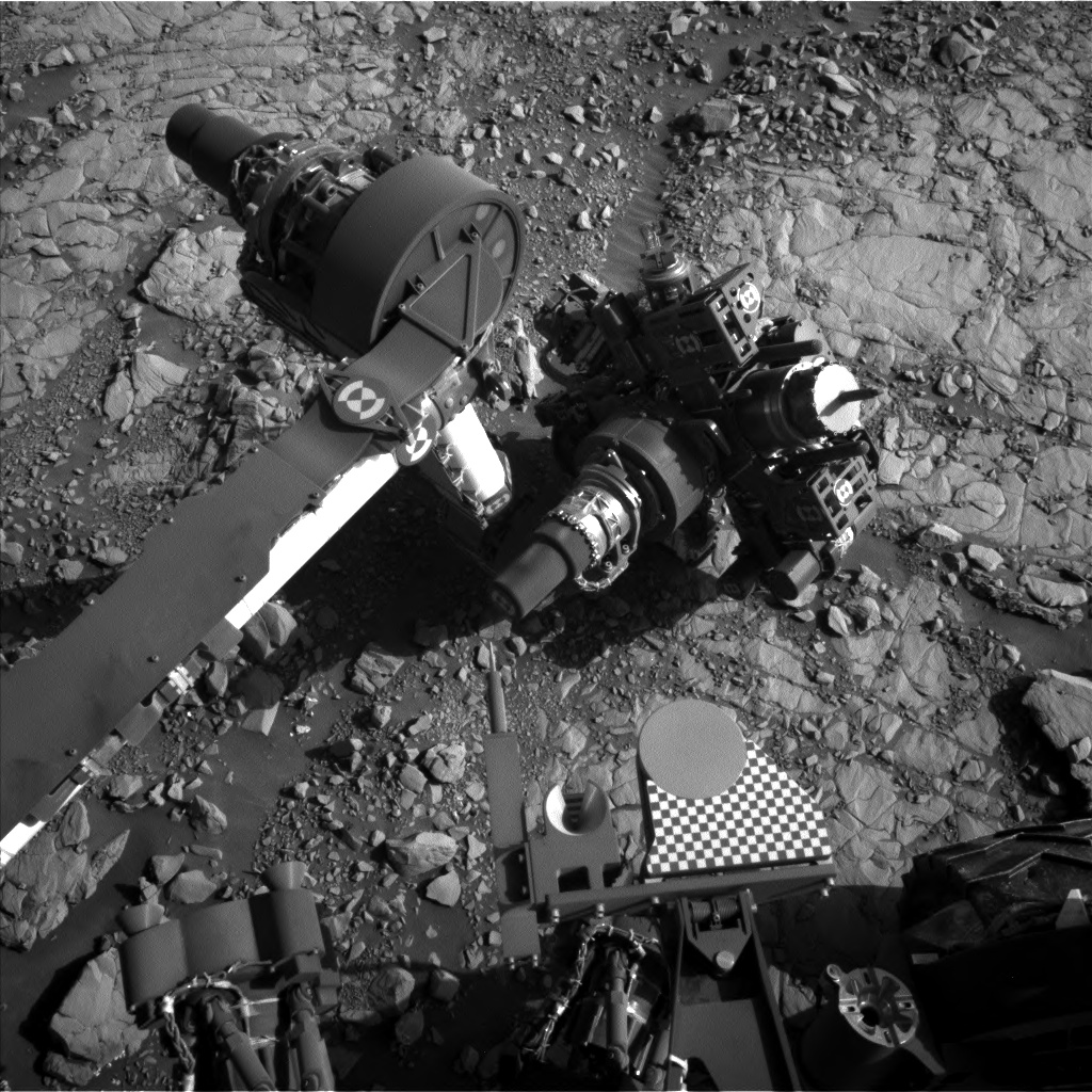 Nasa's Mars rover Curiosity acquired this image using its Left Navigation Camera on Sol 1818, at drive 84, site number 66