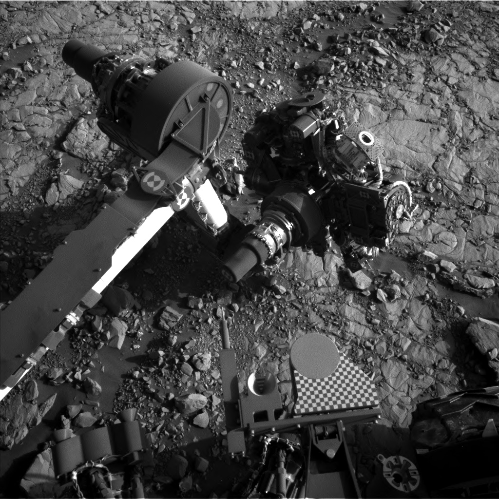 Nasa's Mars rover Curiosity acquired this image using its Left Navigation Camera on Sol 1818, at drive 84, site number 66