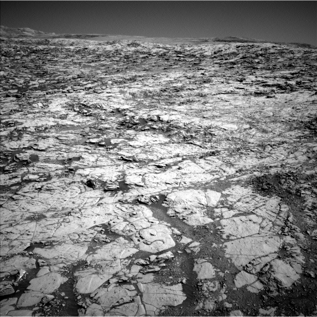 Nasa's Mars rover Curiosity acquired this image using its Left Navigation Camera on Sol 1822, at drive 384, site number 66