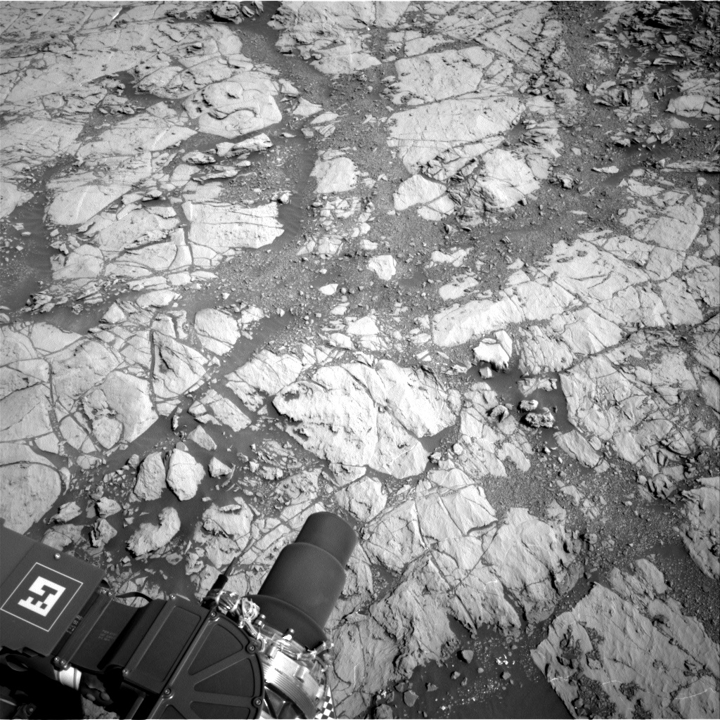 Nasa's Mars rover Curiosity acquired this image using its Right Navigation Camera on Sol 1822, at drive 384, site number 66