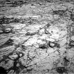 Nasa's Mars rover Curiosity acquired this image using its Left Navigation Camera on Sol 1827, at drive 414, site number 66