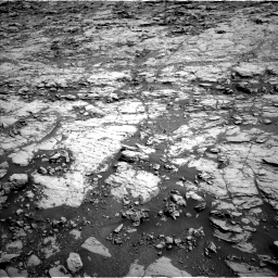 Nasa's Mars rover Curiosity acquired this image using its Left Navigation Camera on Sol 1827, at drive 438, site number 66