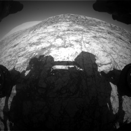 Nasa's Mars rover Curiosity acquired this image using its Front Hazard Avoidance Camera (Front Hazcam) on Sol 1828, at drive 666, site number 66