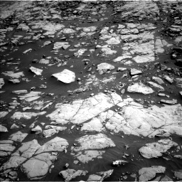 Nasa's Mars rover Curiosity acquired this image using its Left Navigation Camera on Sol 1828, at drive 498, site number 66