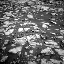 Nasa's Mars rover Curiosity acquired this image using its Left Navigation Camera on Sol 1828, at drive 522, site number 66