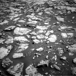 Nasa's Mars rover Curiosity acquired this image using its Left Navigation Camera on Sol 1828, at drive 534, site number 66