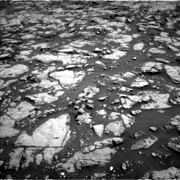 Nasa's Mars rover Curiosity acquired this image using its Left Navigation Camera on Sol 1828, at drive 552, site number 66