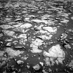 Nasa's Mars rover Curiosity acquired this image using its Left Navigation Camera on Sol 1828, at drive 564, site number 66
