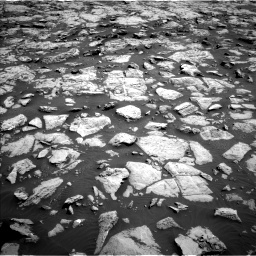 Nasa's Mars rover Curiosity acquired this image using its Left Navigation Camera on Sol 1828, at drive 600, site number 66