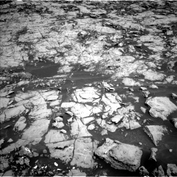Nasa's Mars rover Curiosity acquired this image using its Left Navigation Camera on Sol 1828, at drive 612, site number 66