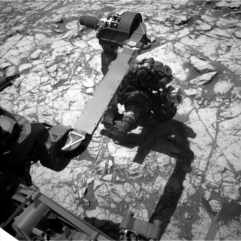 Nasa's Mars rover Curiosity acquired this image using its Left Navigation Camera on Sol 1829, at drive 684, site number 66